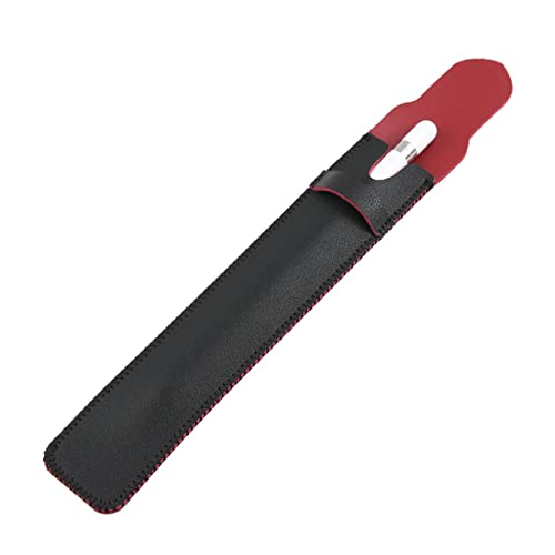 ZORBES Leather Pencil Cover for Apple Pencil 1st/2nd Generation, 9in Stylus Pen Cover, Apple Pencil Sleeve-Black ZORBES Leather Pencil Cover for Apple Pencil 1st/2nd Generation, 9in Stylus Pen Cover, Apple Pencil Sleeve-Black